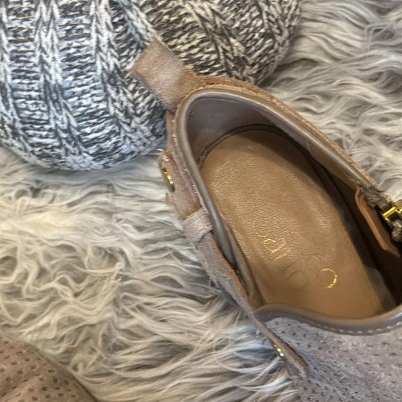 Franco Sarto Dakota Suede Ankle Bootie Tan 7.5 - Picture 8 of 12